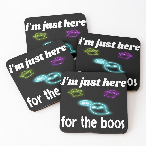 Item preview, IM JUST HERE FOR THE BOOS. designed and sold by leicha.