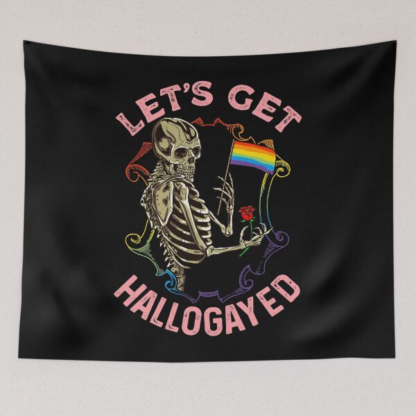 Item preview, Let's Get Hallogayed Gay Skeleton designed and sold by wrestletoys.