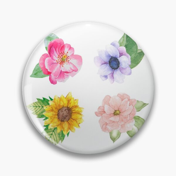 Artikelvorschau, Aquarell Blumen entworfen und verkauft von RaineLight.