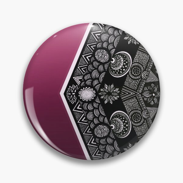 Item preview, Half n half mandala design  designed and sold by Tedoradesign87.