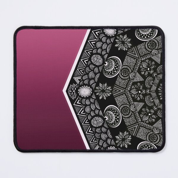 Item preview, Half n half mandala design  designed and sold by Tedoradesign87.