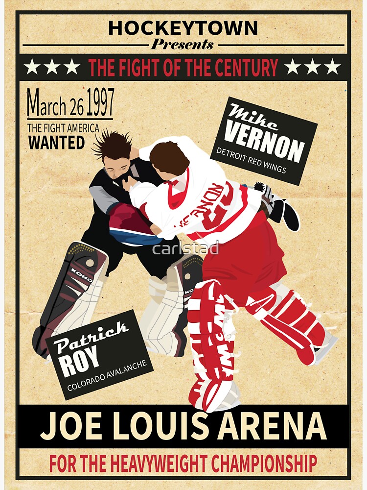 NHL Joe Louis Arena Detroit Red Wings Hockeytown Color 8 X 10