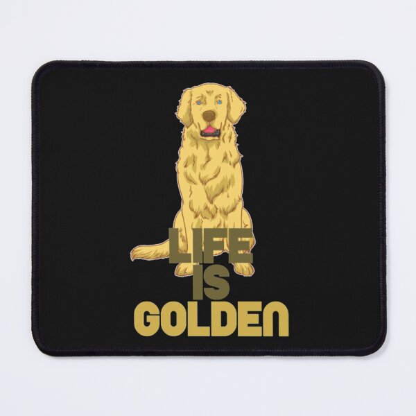 Item preview, Life is Golden Retriever heart designed and sold by Clavitaps.