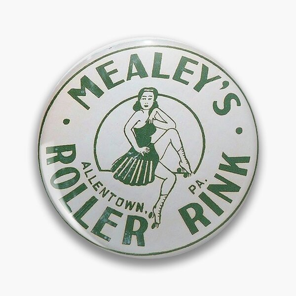 Item preview, Mealy's Roller Rink, Allentown PA, vintage 1950 patch, Roller skating, roller skates, Tom Keys designed and sold by Nostrathomas66.