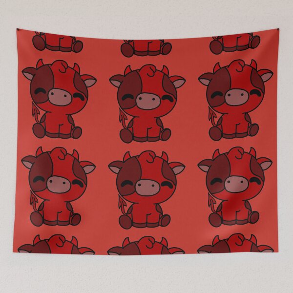 Item preview, Lucy the Devil Cow designed and sold by NerdyCupcake559.