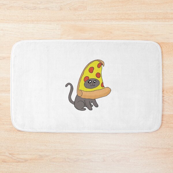 Item preview, Gato de pizza designed and sold by SunCatDesigns.