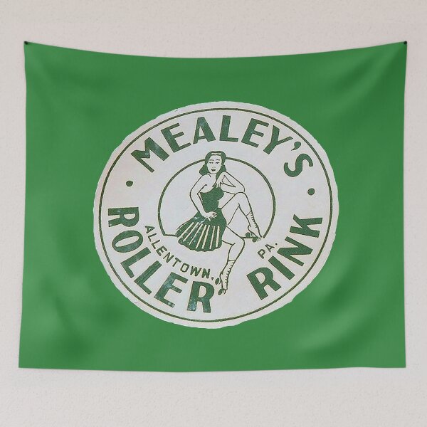 Item preview, Mealy's Roller Rink, Allentown PA, vintage 1950 patch, Roller skating, roller skates, Tom Keys designed and sold by Nostrathomas66.