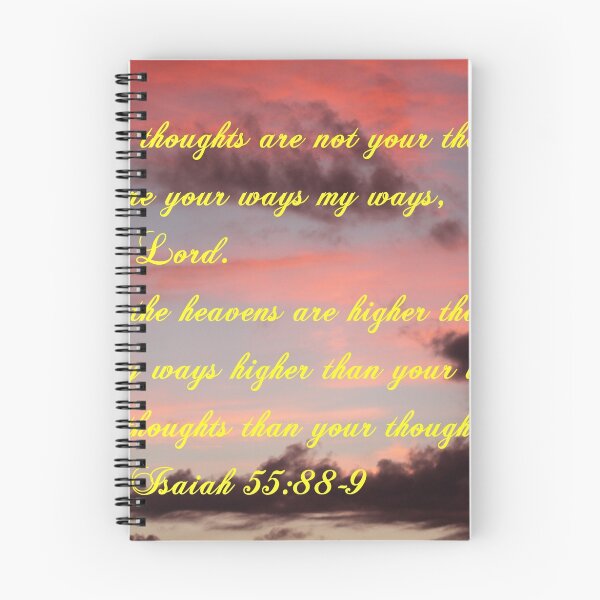 Item preview, ISAIAH 55:8-9 designed and sold by Pauline Evans.