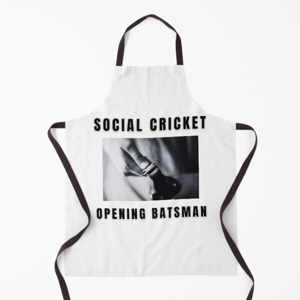 Item preview, Social Cricket Opening Batsman Joke designed and sold by PHLDesign.