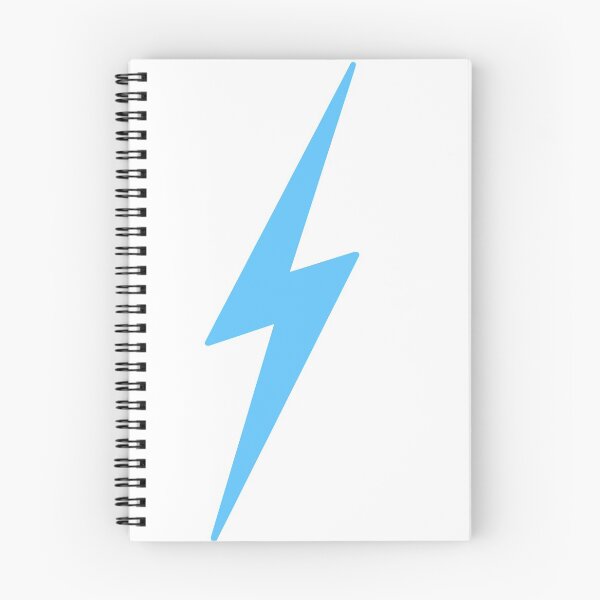 Item preview, blue lightning bolt designed and sold by Morgancreations.
