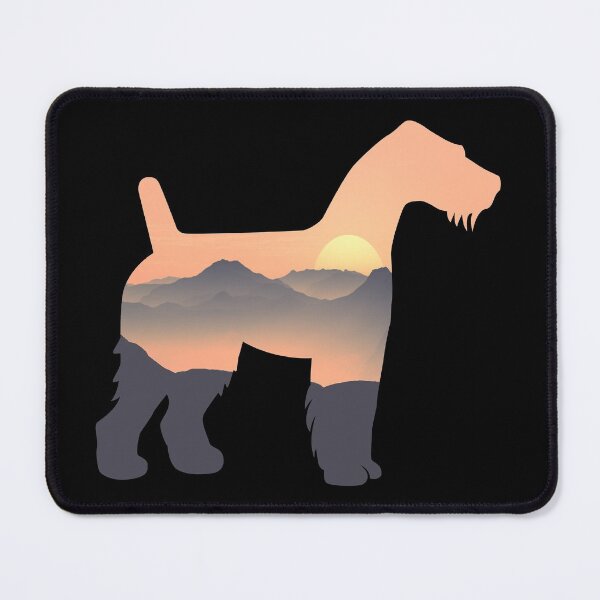 Item preview, Fox Terrier Dog Silhouette Sun Mountain Gift designed and sold by alaechamlal.
