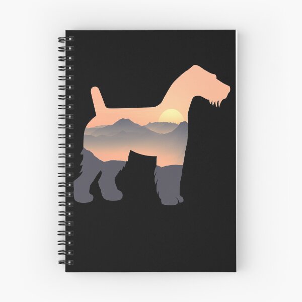 Item preview, Fox Terrier Dog Silhouette Sun Mountain Gift designed and sold by alaechamlal.