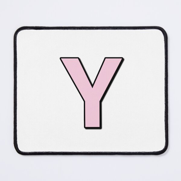 Item preview, Pink letter Y designed and sold by Ninja Design Printable.