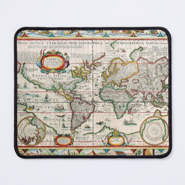 Item preview, Twelve Caesars World Map 1652 - Claes Janszoon Visscher - Ancient Maps designed and sold by Culturio.