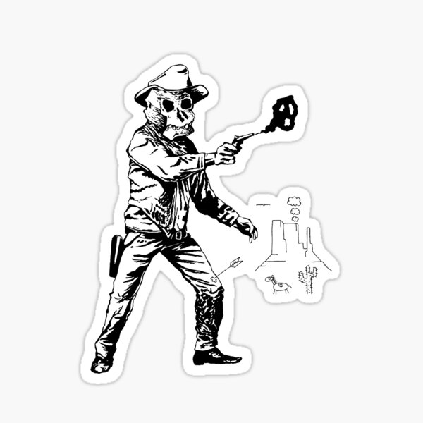 COWBOY Sticker