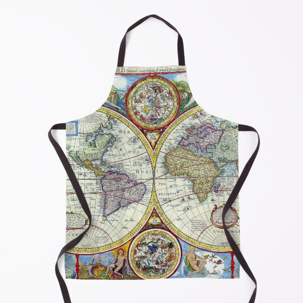 Item preview, Accurate Map of the World 1627 - John Speed - Ancient Maps designed and sold by Culturio.