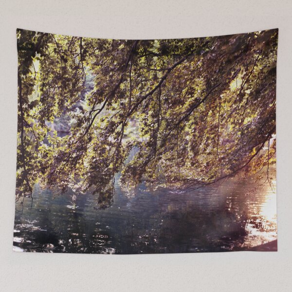 Item preview, Leaves wanting to touch the water designed and sold by Sara Sanchez PHOTO.
