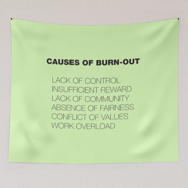 Item preview, Causes of Burnout designed and sold by suranyami.