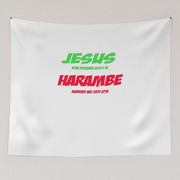 Item preview, jesus was born harambe was murdered designed and sold by earlstevens.