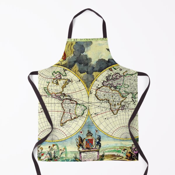 Item preview, New World Map 1658 - Nicolaes Visscher - Ancient Worlds designed and sold by Culturio.