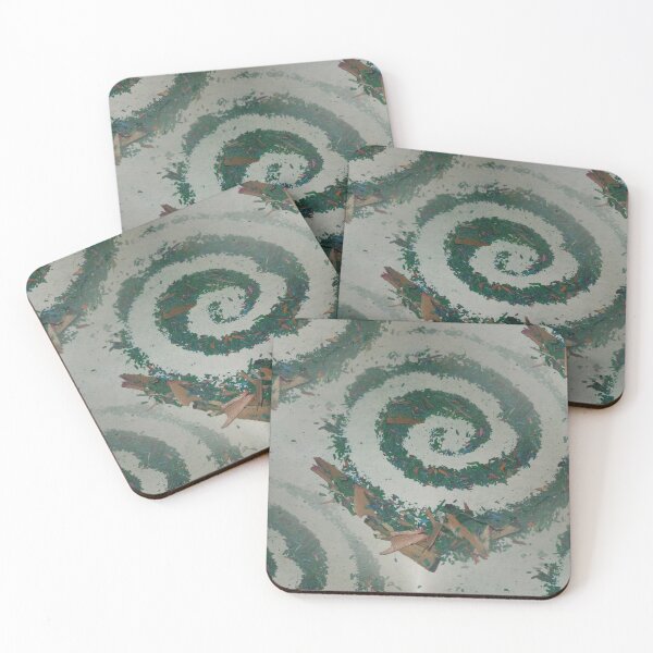 Item preview, Volksbolts/KABFA Designs Green Swirl Pattern 3 designed and sold by KABFA Designs.