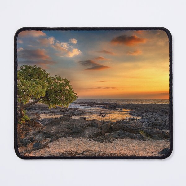 Wawaloli Beach Sunset Mouse Pad