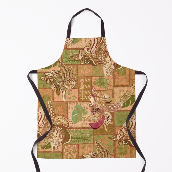 Item preview,  VIntage Natural Colored Samoan Jungle Patchwork Tapa Artboard designed and sold by sunnthreads.