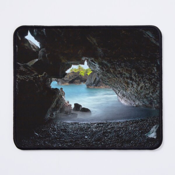 Peeking Through the Lava Tube Mouse Pad