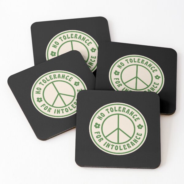 Item preview, NO TOLERANCE FOR INTOLERANCE designed and sold by asymmetrickid.
