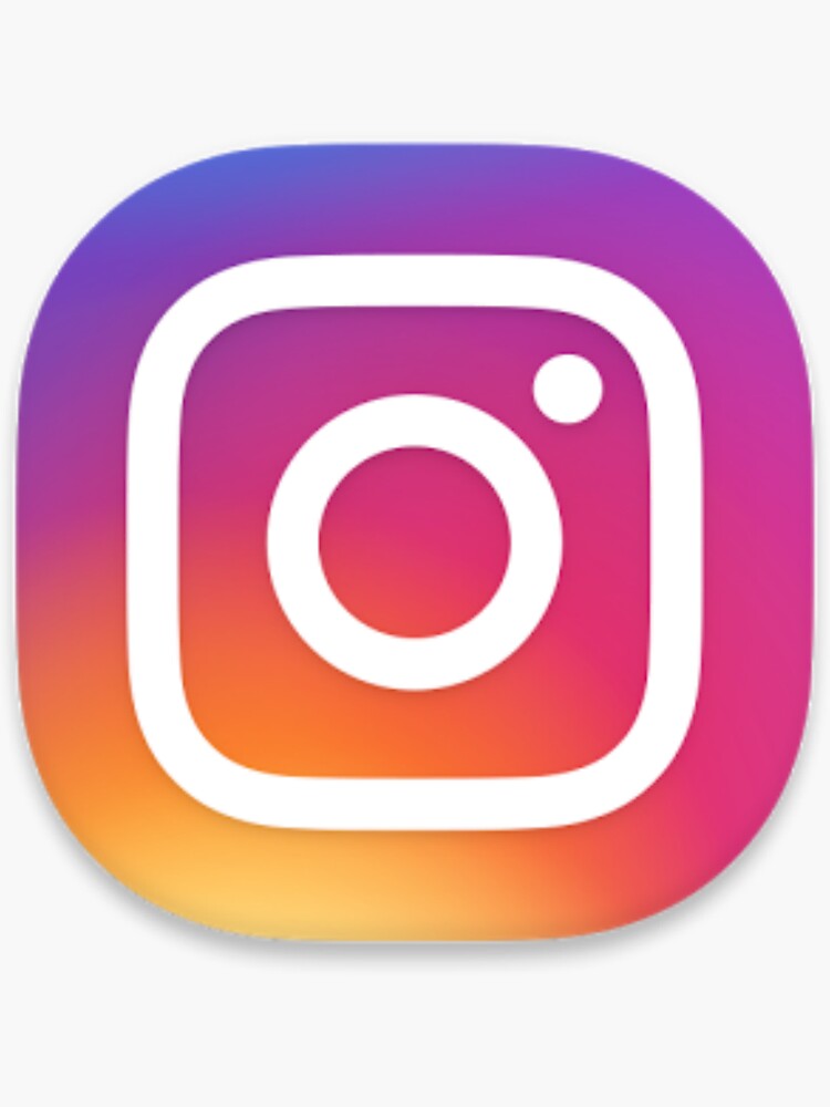 "Instagram" Sticker by LegitStuff | Redbubble