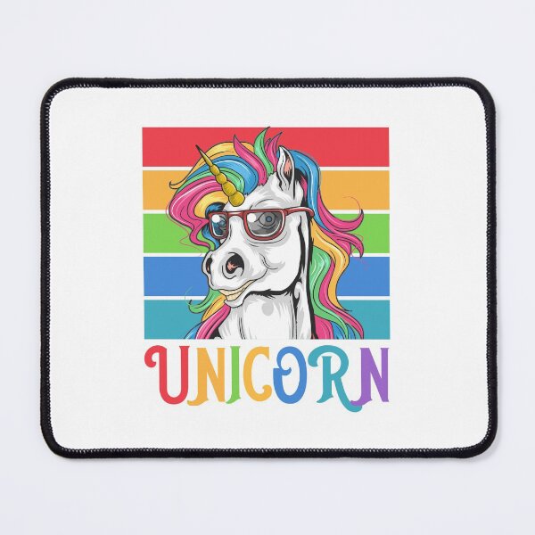 Item preview, Retro Unicorn with Sunglasses-gift for unicorn lovers birthday designed and sold by BRtisticDesigns.