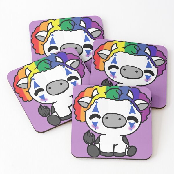 Item preview, Chuckles the Clown Cow designed and sold by NerdyCupcake559.