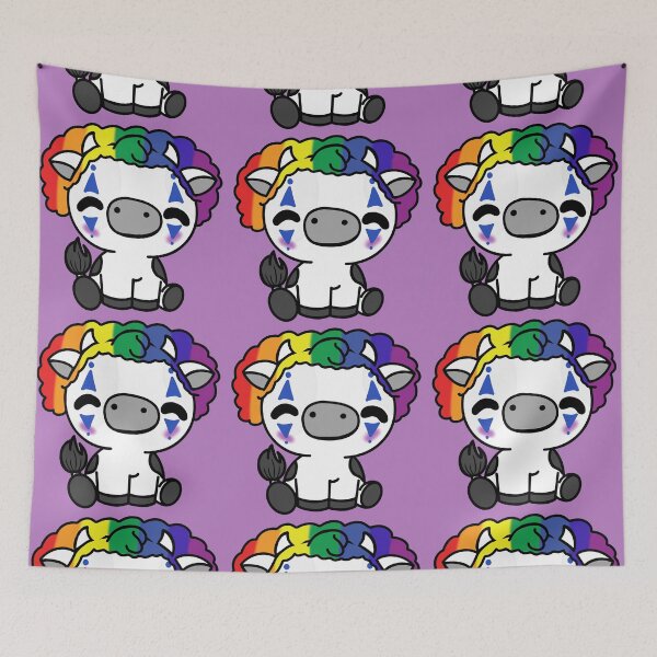 Item preview, Chuckles the Clown Cow designed and sold by NerdyCupcake559.