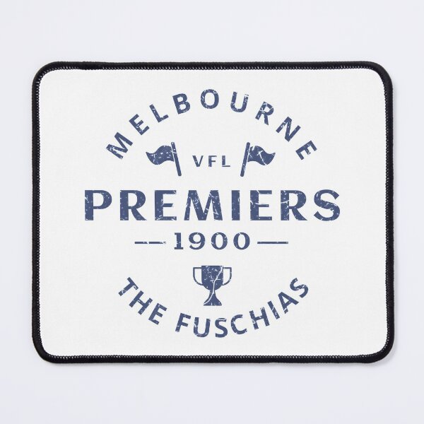 Item preview, Melbourne Football Club - the Fuschias - VFL Premiers 1900 vintage designed and sold by fourthreethree.
