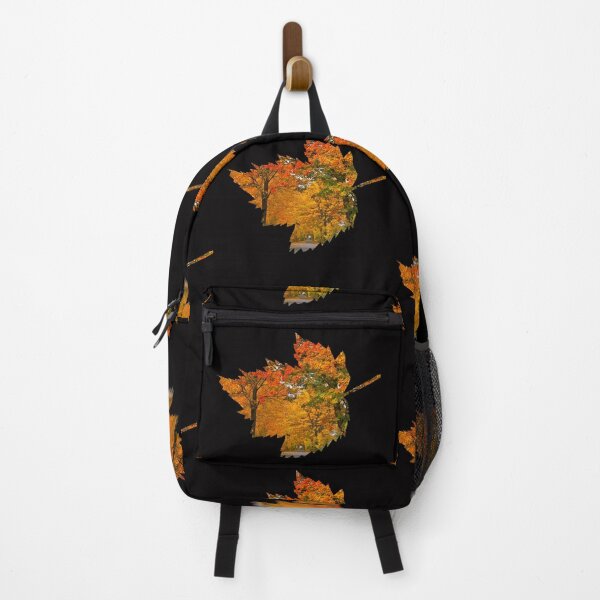 Item preview, leaf silhouette with autumn scene - fall designed and sold by Jessi-Sketches.