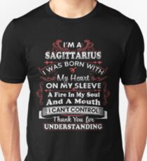 I'm A Sagittarius I Can't Control Funny T Shirt Unisex T-Shirt