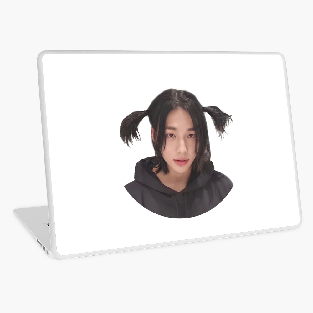 Stray Kids - Hyunjin - Pig Tails Cute Hair - Circle Cut iPad Case