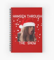 Cuaderno de espiral Hansen a través de la nieve
