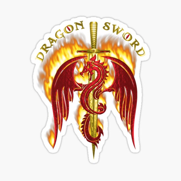 Item preview, Dragon Flaming Golden Sword  designed and sold by SoldierAlways.