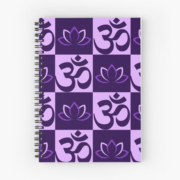 Item preview, Ohm Lotus Shades of Purple Medium pattern  designed and sold by barronangMedia.