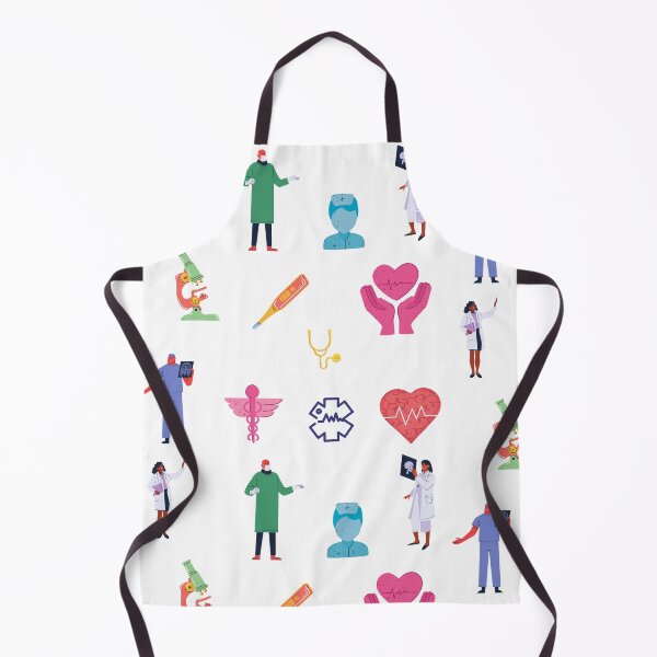 Item preview, Doctors Nurses Hospital Healthcare Collage Print designed and sold by silviaol.