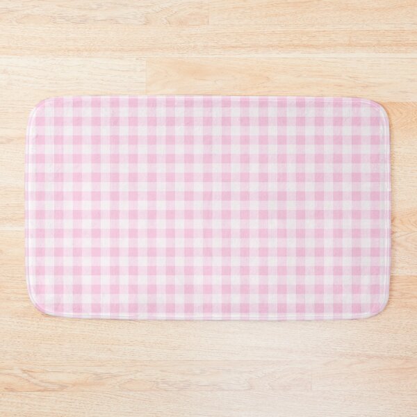 Item preview, light pink gingham print designed and sold by hollylynette.