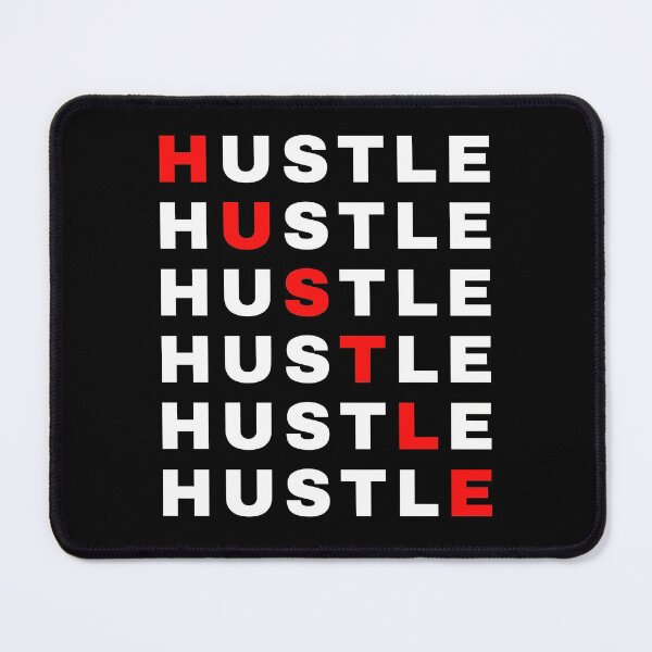 Item preview, Hustle Repeated Design designed and sold by molamode.