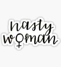 Pegatina Mujer repugnante