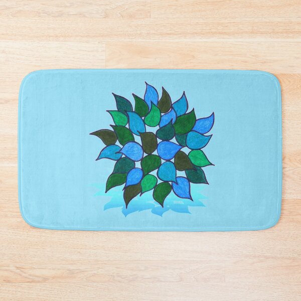 Item preview, Leaf bunch with shadow abstract expressionist designed and sold by DKVanOss.
