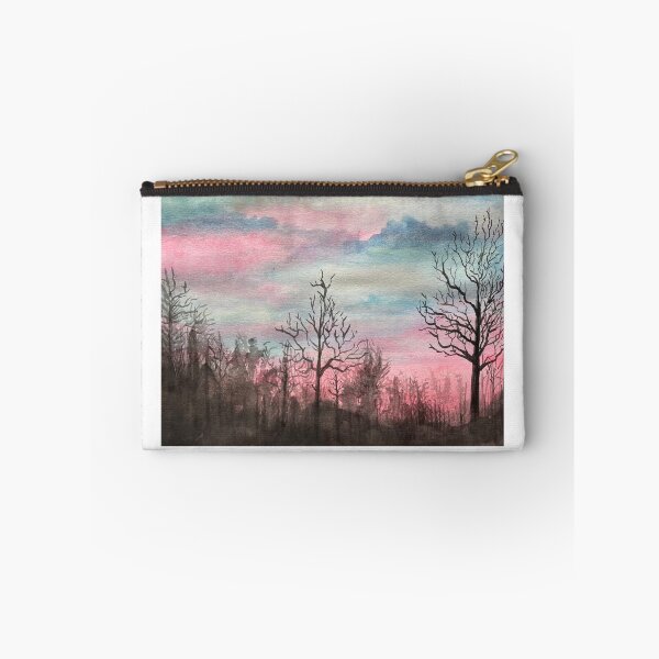 Artikelvorschau, Original Aquarell Druck Missouri Sonnenuntergang entworfen und verkauft von FireEveryTime.