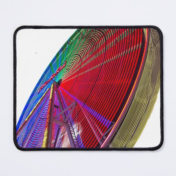 Item preview, Ferris Wheel with Neon Lights, Dülme Viktorkirmes auf dem Overbergplatz, Amusement park at night, Tom Keys designed and sold by Nostrathomas66.