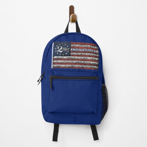 Item preview, Second Amendment American Flag Blue designed and sold by Rowena Jones.