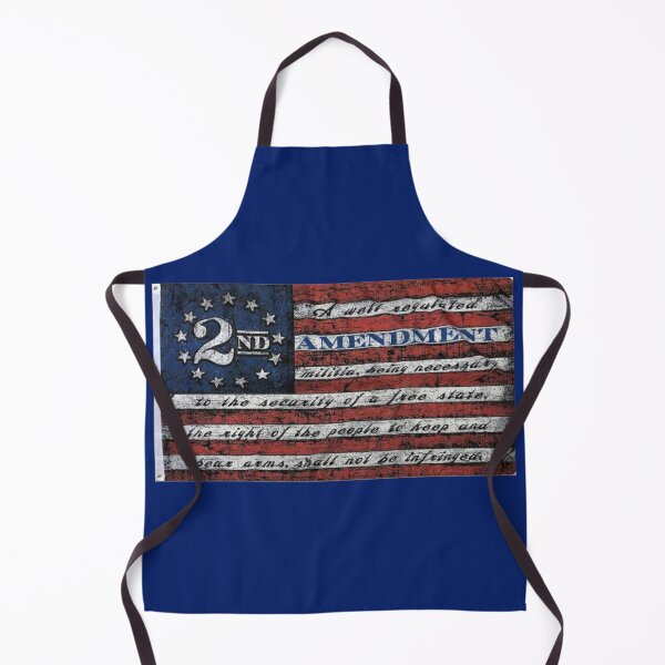 Item preview, Second Amendment American Flag Blue designed and sold by Rowena Jones.