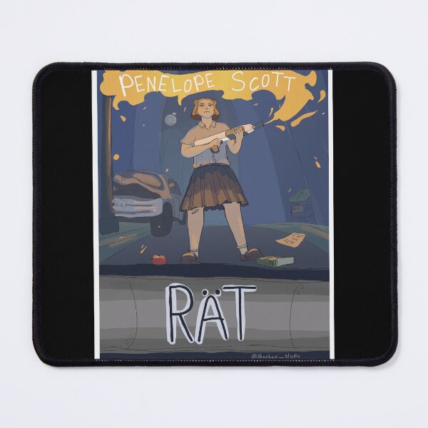 Item preview, Penelope Scott Rat Fanart Poster - Elon Musk Parody - Spotify Bandcamp Indie Music designed and sold by sheehanstudios.